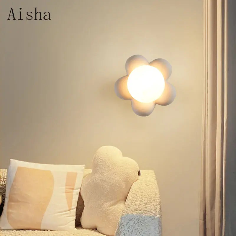 DecorBites™ Kids Amusement Park Flower LED Wall Lamp