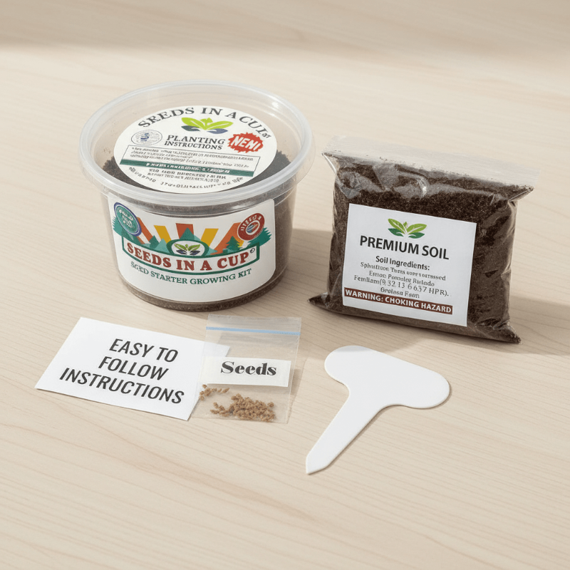 Apple Tree Grow Kit – Non-GMO Seed Starter Set