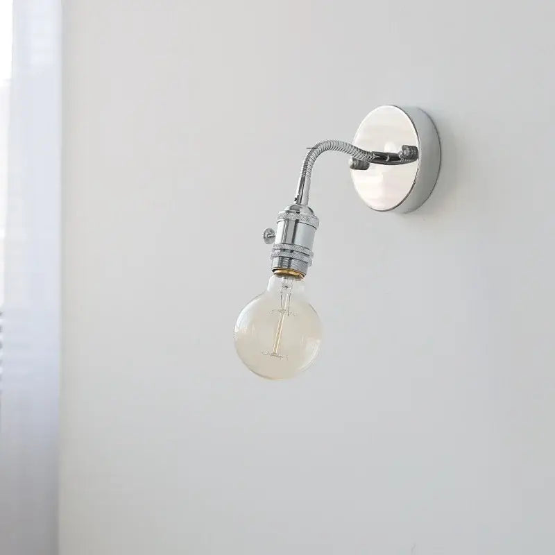 DecorBites™ LED Wall Lamp Sconce with Pull Chain Switch and Flexible Arm