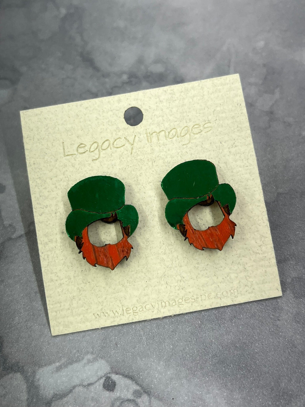 St. Patrick's Day Shamrock Earrings