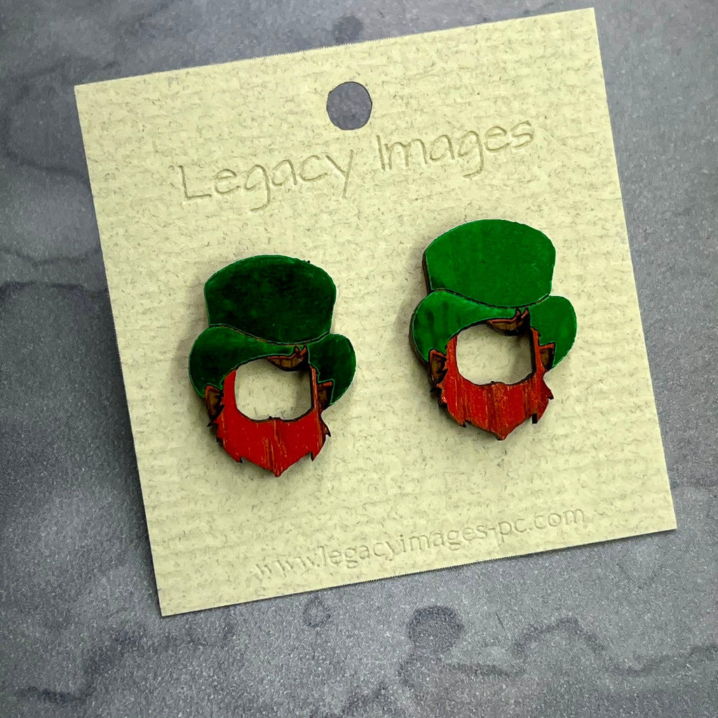 St. Patrick's Day Shamrock Earrings