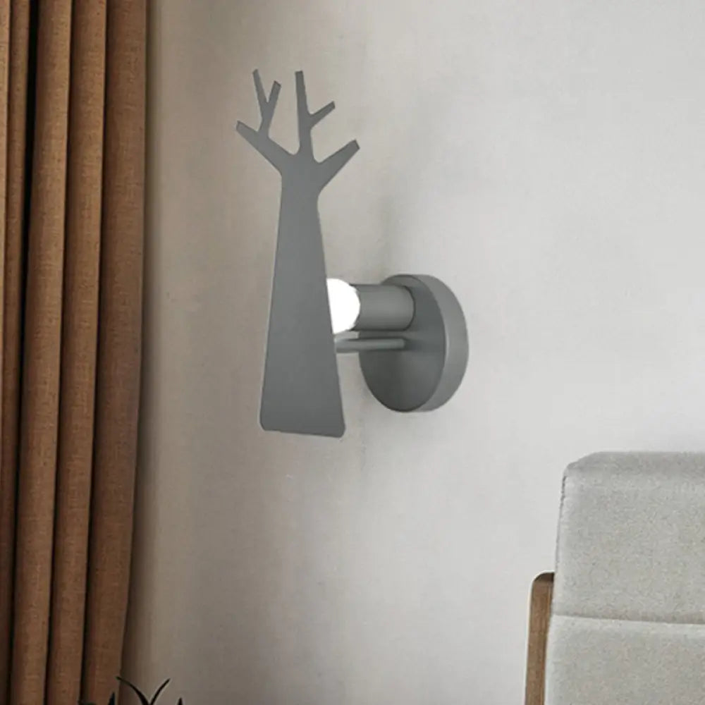 DecorBites™ Tree Wall Mount Light - Nordic Macaron Style - Green/Grey/White - Bedroom Lighting