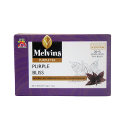 MELVINS PURPLE BLISS TEA BAGS 25's