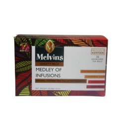 MELVINS MEDLEY OF INFUSIONS TEABAGS 25's