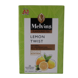 MELVINS LEMON TWIST TEABAGS 25'S