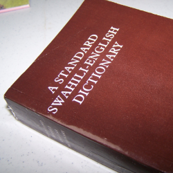 SWAHILI ENGLISH DICTIONARY