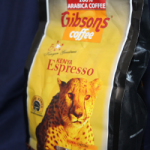Gibsons Coffee Kenya Espresso Fine Grind Dark Roast 400g
