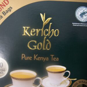 Kericho Gold Pure Kenya Tea 100 Refreshing Tea Bags