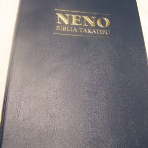 NENO - BIBLIA TAKATIFU (Kiswahili Contemporary Version)