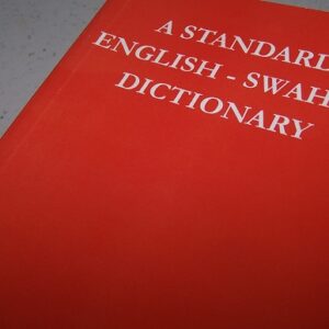 A STANDARD ENGLISH - SWAHILI DICTIONARY