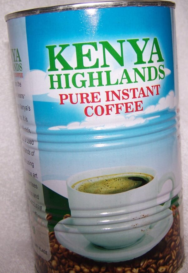 KENYA HIGHLANDS PURE INSTANT COFFEE 100G