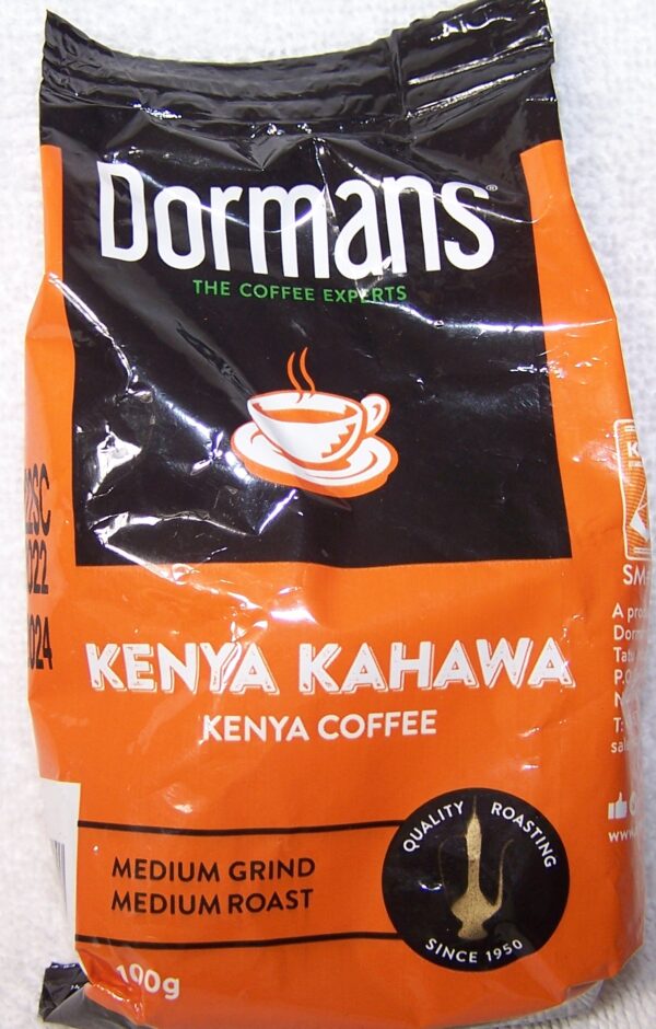 KAHAWA: MEDIUM GRIND MEDIUM ROAST 100g