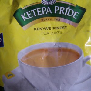 KETEPA PRIDE BLACK TEA; KENYA'S FINEST TEA BAGS  100 TEA BAGS