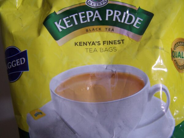 KETEPA PRIDE BLACK TEA; KENYA'S FINEST TEA BAGS  100 TEA BAGS